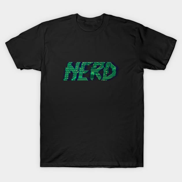 NERD #1 T-Shirt by RickTurner